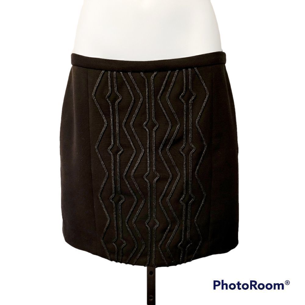 2/$20 H&M black unique dress skirt